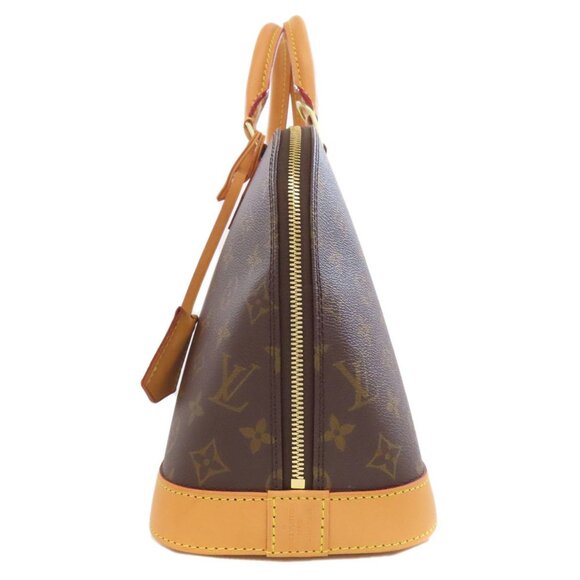 LOUIS VUITTON Brown Monogram Canvas Alma PM Bag - Picture 3 of 11